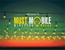 Tablet Screenshot of mustmobile.com
